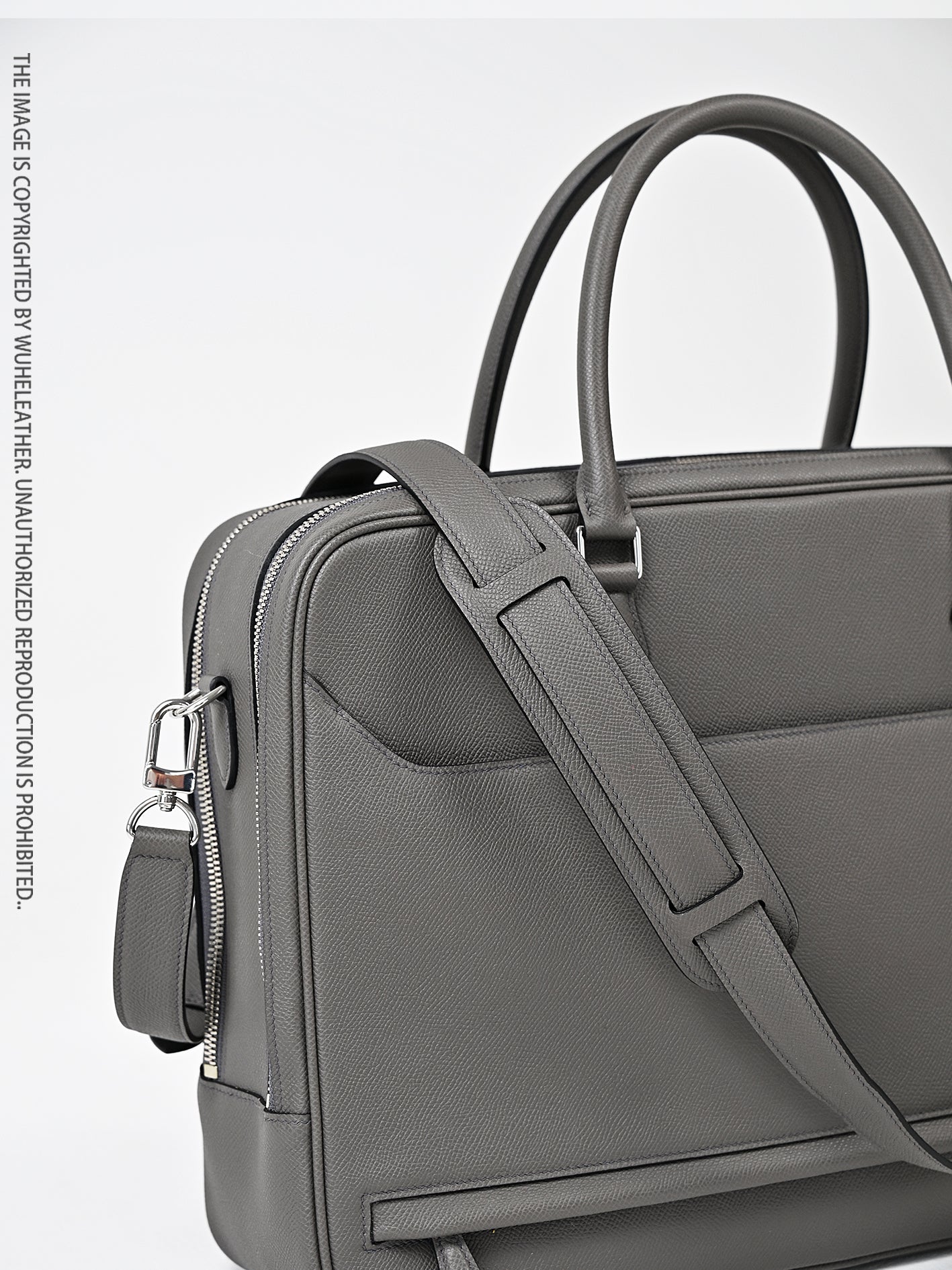 Double Zipper Briefcase