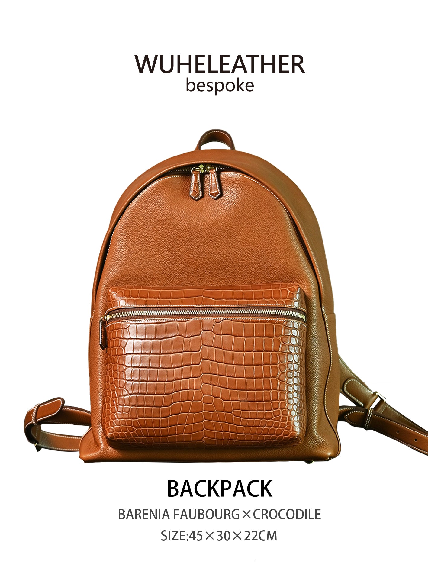 BACKPACK||Barenia Faubourg×Crocodile