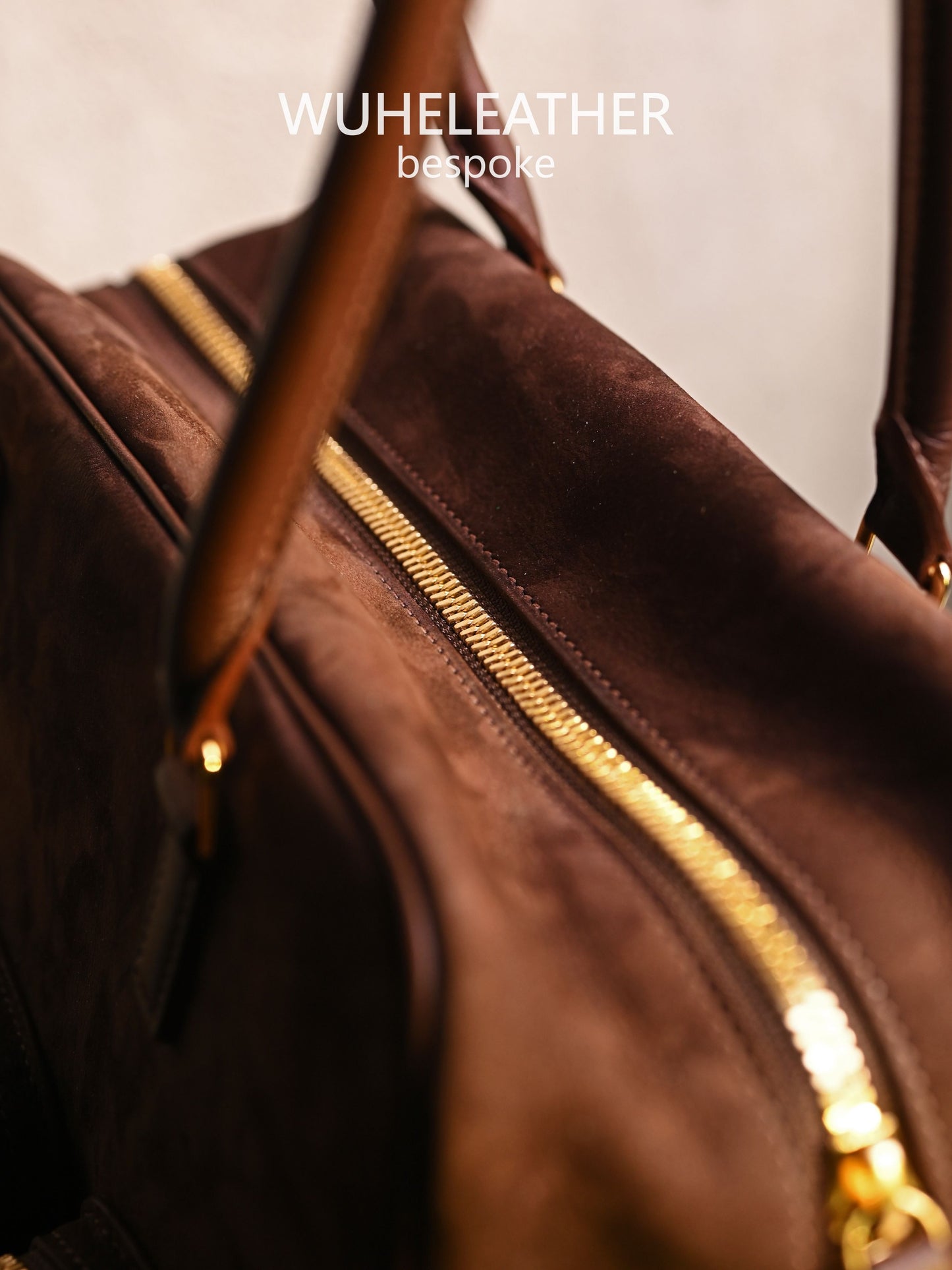 WUHE||POCKET HUB,Suede Calfskin