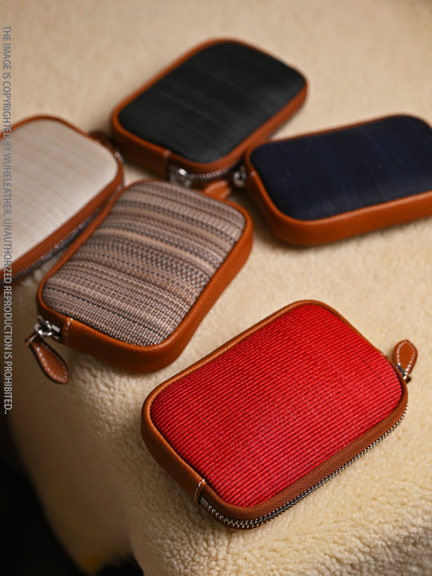 WUHE/In Stock||Orb Mini coin purse(crinoline×Barenia Faubourg)