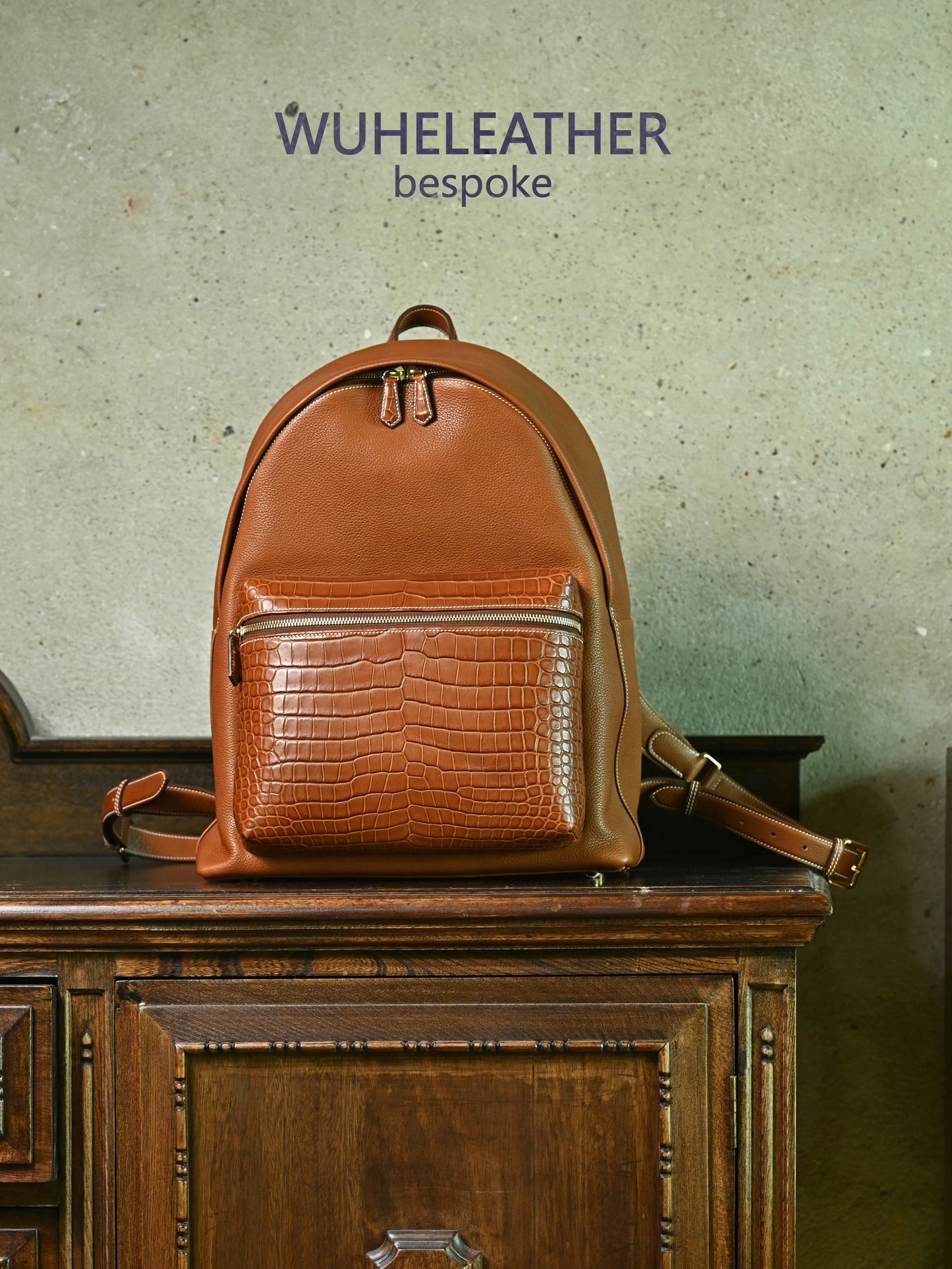 BACKPACK||Barenia Faubourg×Crocodile