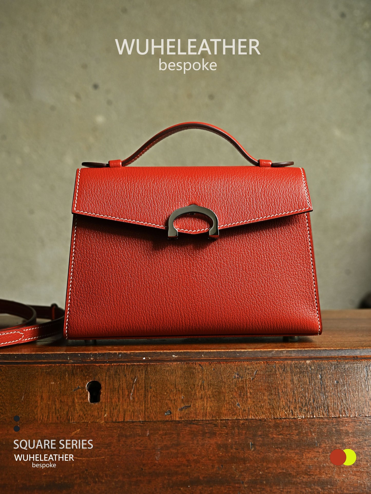 WUHE||Cuddy lock square bag