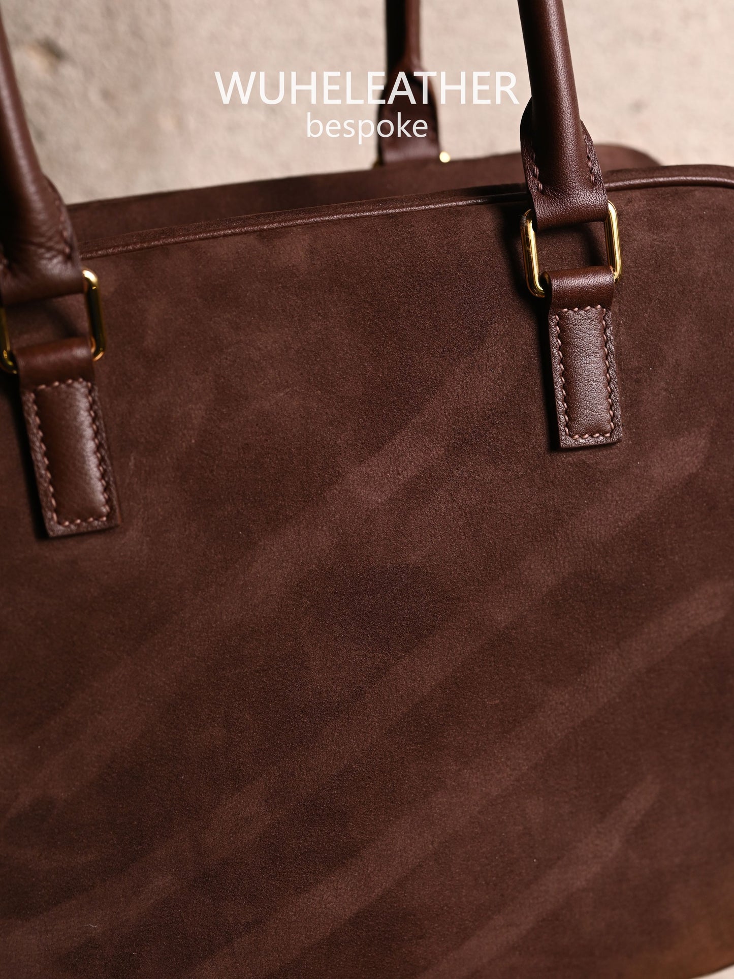 WUHE||POCKET HUB,Suede Calfskin