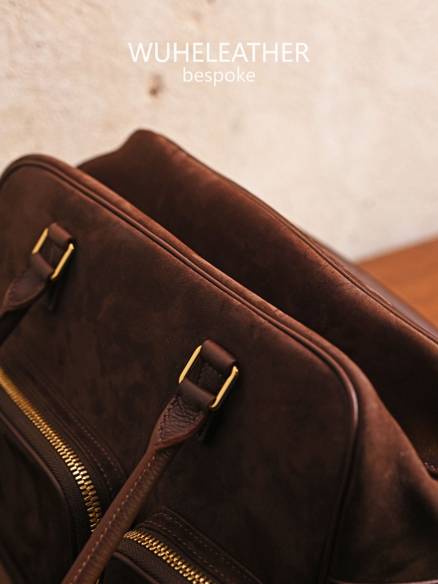 WUHE||POCKET HUB,Suede Calfskin