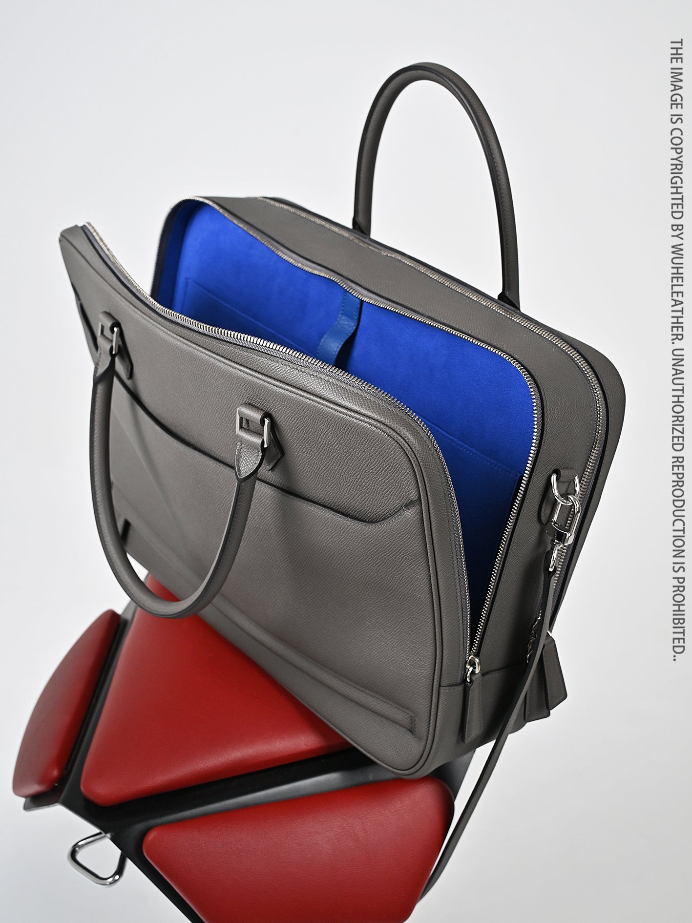 Double Zipper Briefcase