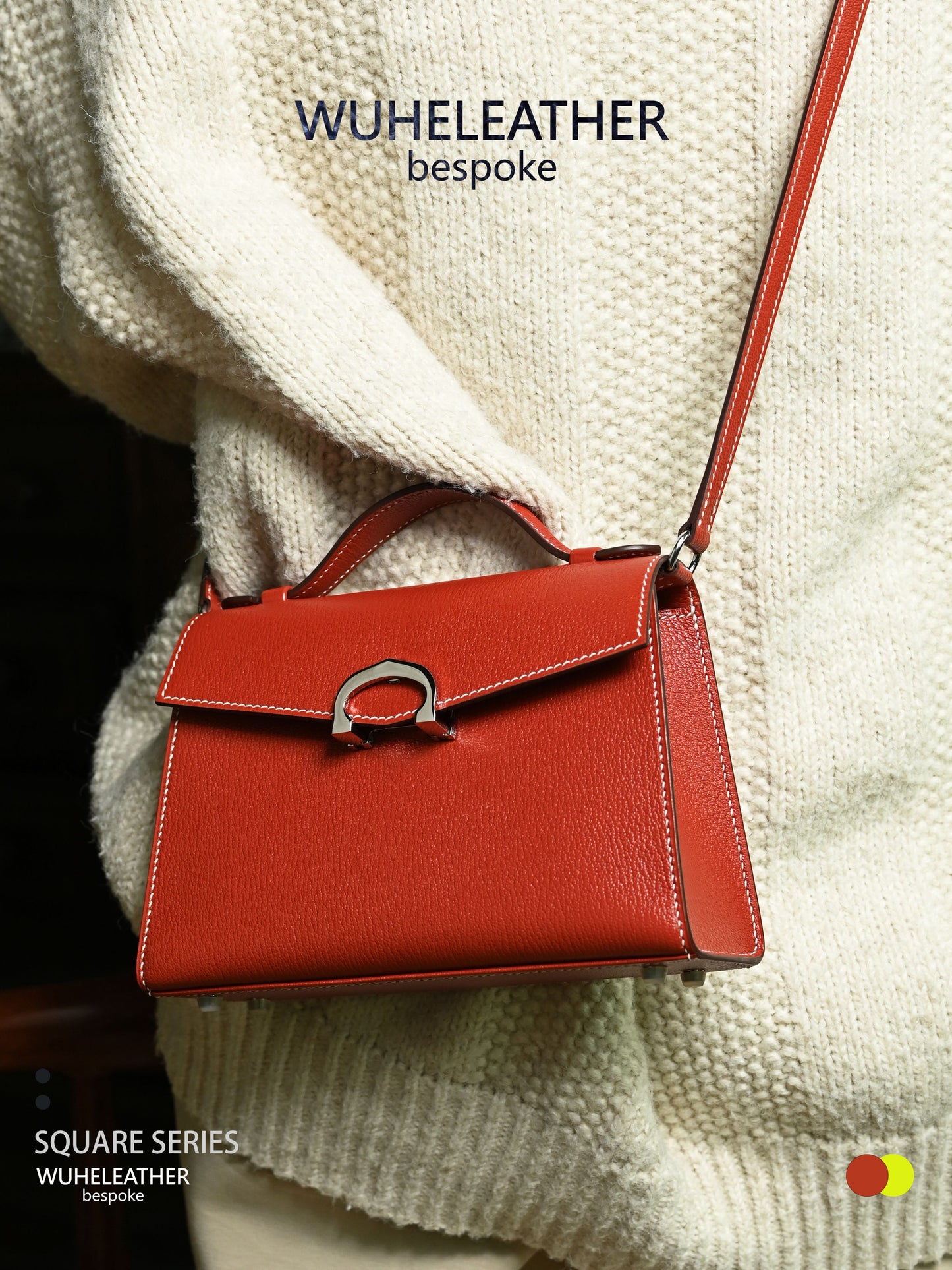 WUHE||Cuddy lock square bag