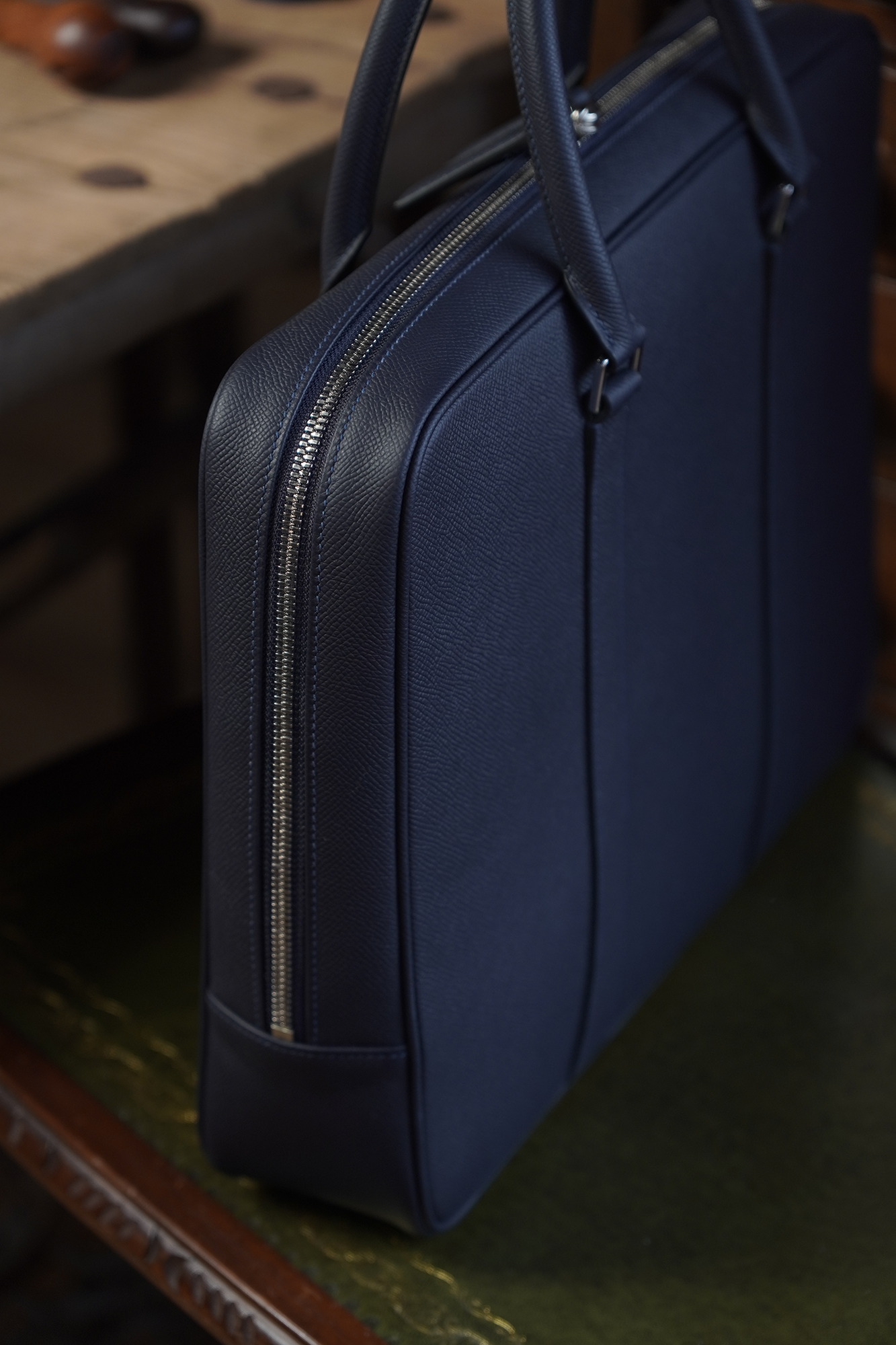 Espom leather briefcase