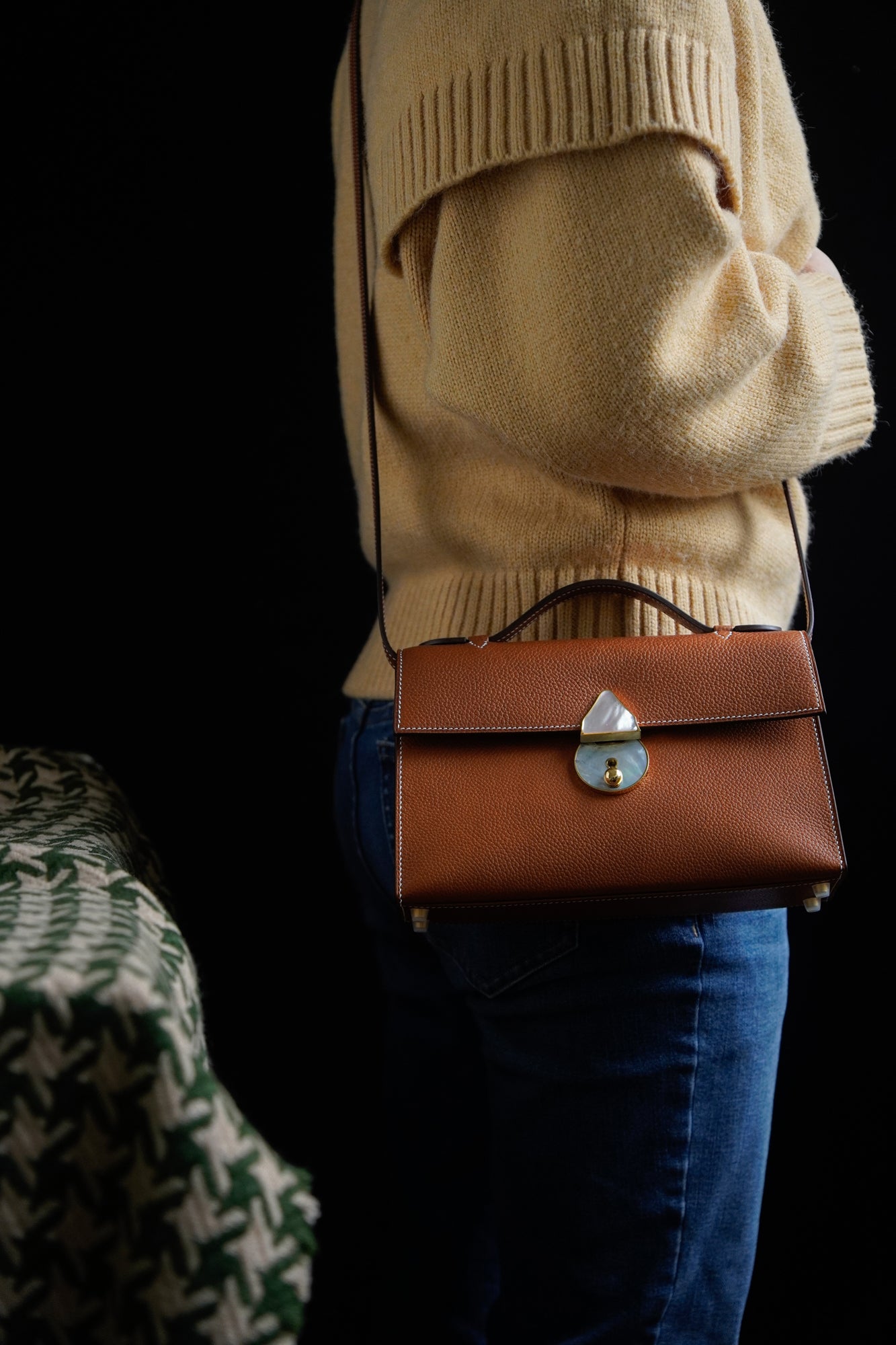 Barenia Faubourg leather shoulder bag