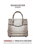 Classic Himalaya Crocodile handle Bag