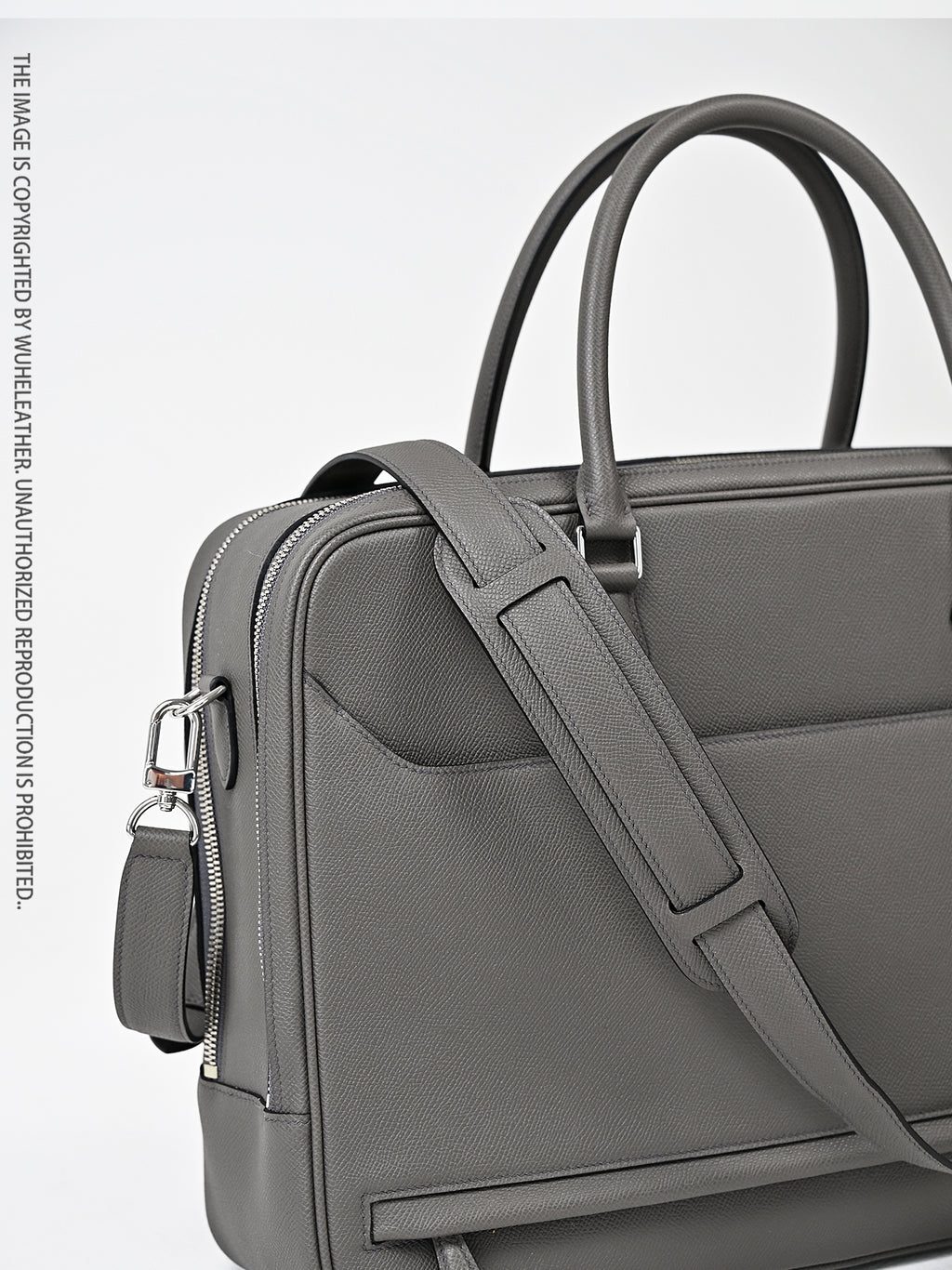Double Zipper Briefcase