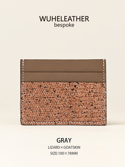 One-piece card holder