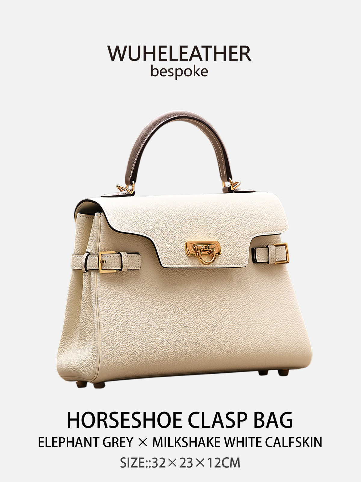 WUHE Horseshoe Clasp Bag in Calfskin