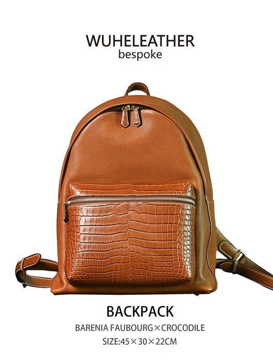BACKPACK||Barenia Faubourg×Crocodile
