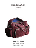 WUHE||POCKET BAG,Suede Calfskin