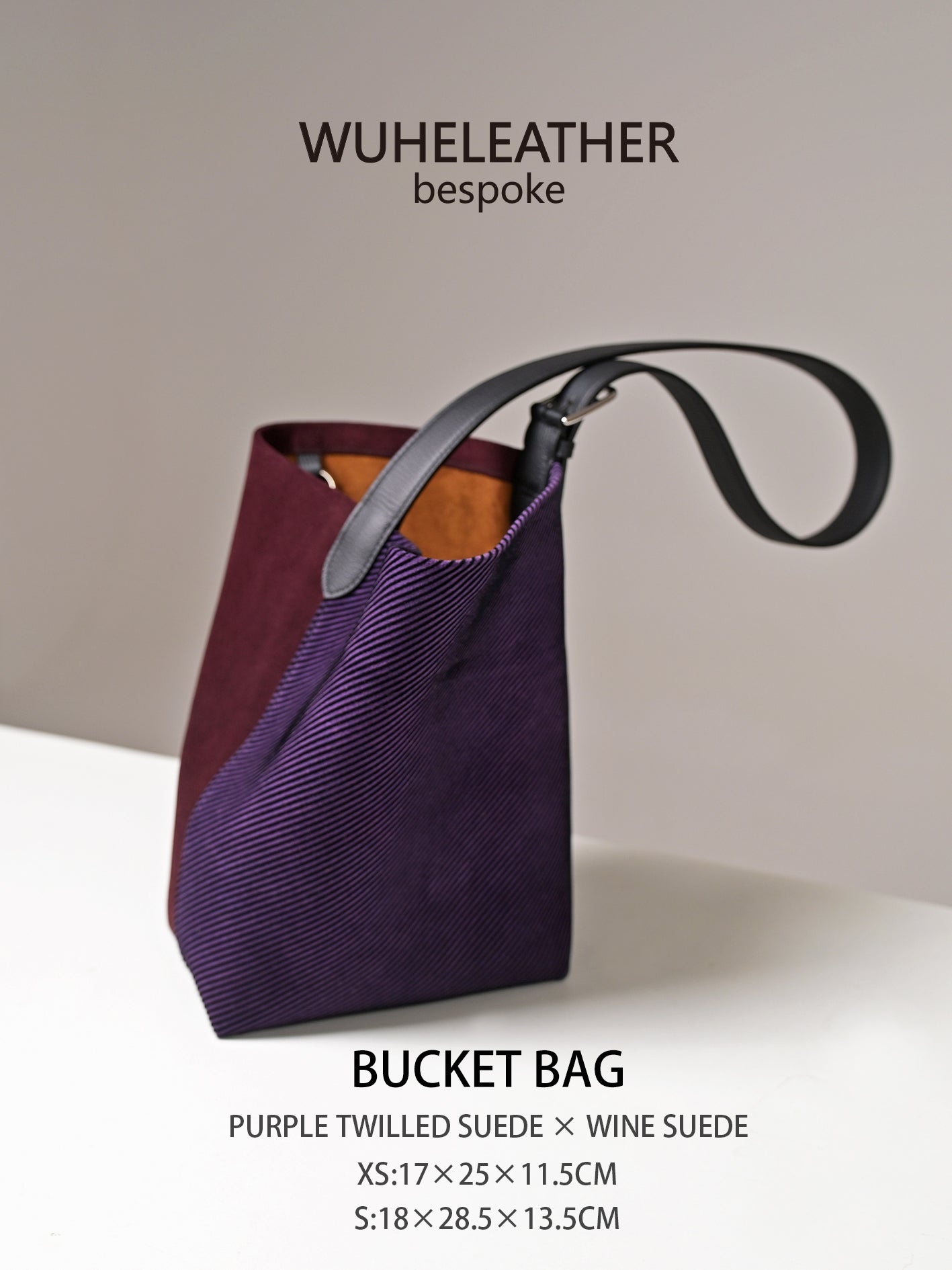 Bucket bag||Autumn/Winter Limited Edition Suede Calfskin