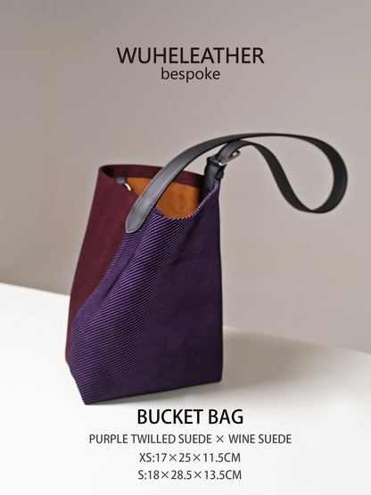 Bucket bag||Autumn/Winter Limited Edition Suede Calfskin