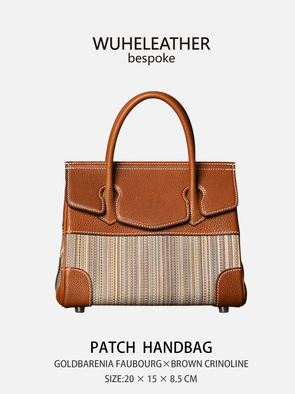 PATCH Handbag|| Barenia Faubourg Series
