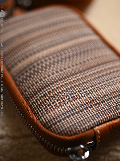 WUHE/In Stock||Orb Mini coin purse（crinoline×Barenia Faubourg）