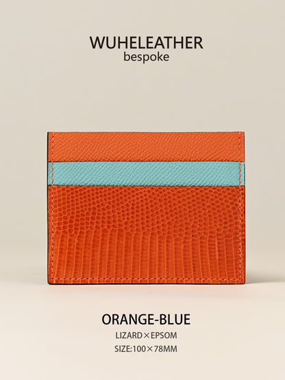 One-piece card holder