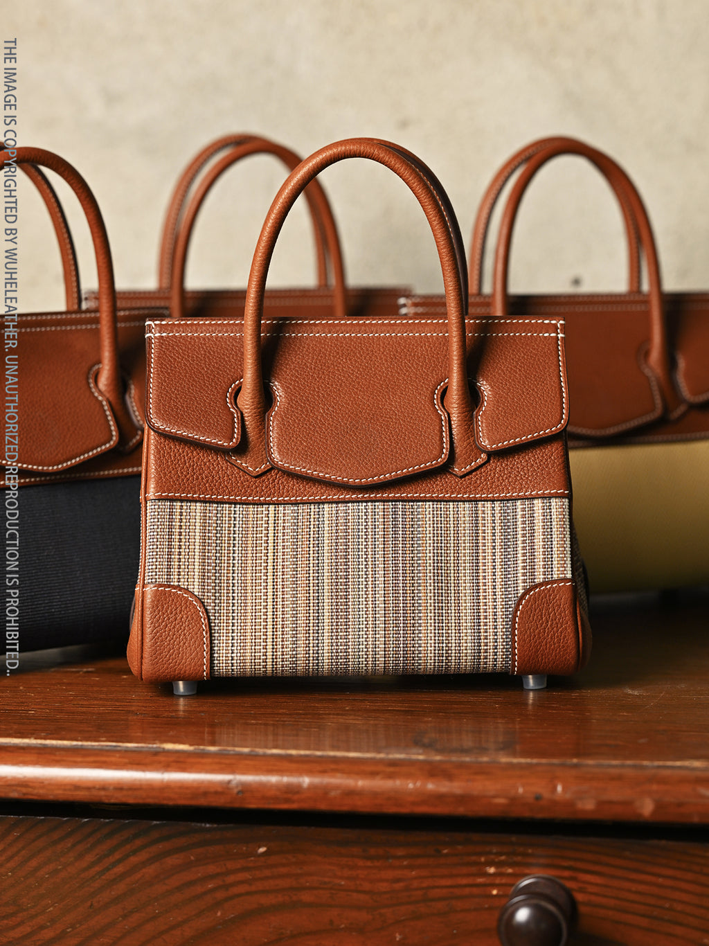 PATCH Handbag|| Barenia Faubourg Series