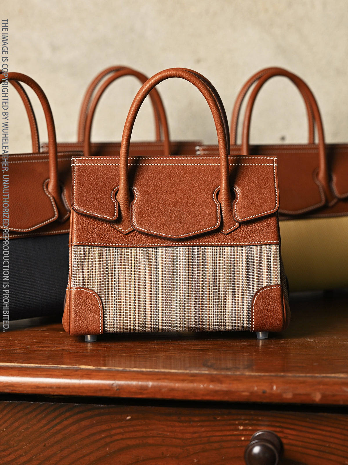 PATCH Handbag|| Barenia Faubourg Series