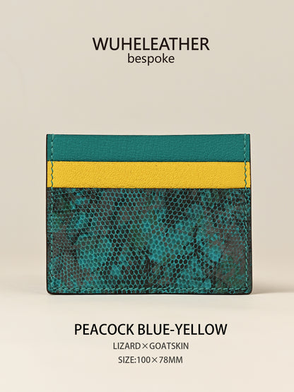 One-piece card holder