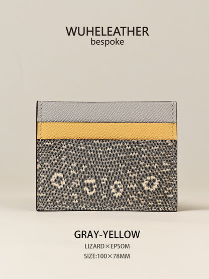 One-piece card holder