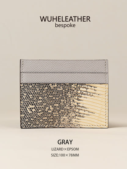 One-piece card holder