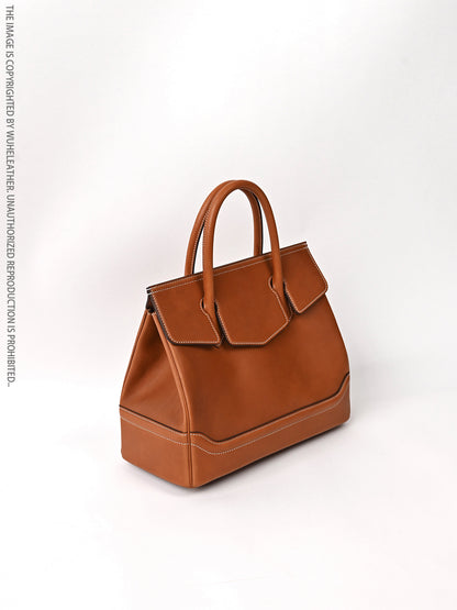 WUHE||Classic barenia handbag/M