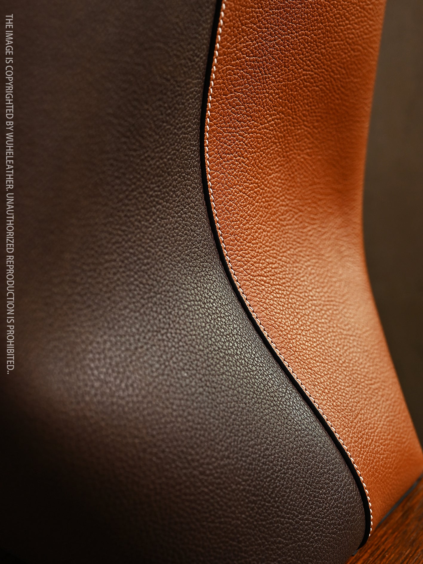 Bucket bag（Barenia Faubourg leather ）