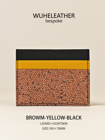 One-piece card holder