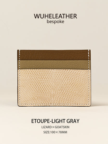 One-piece card holder