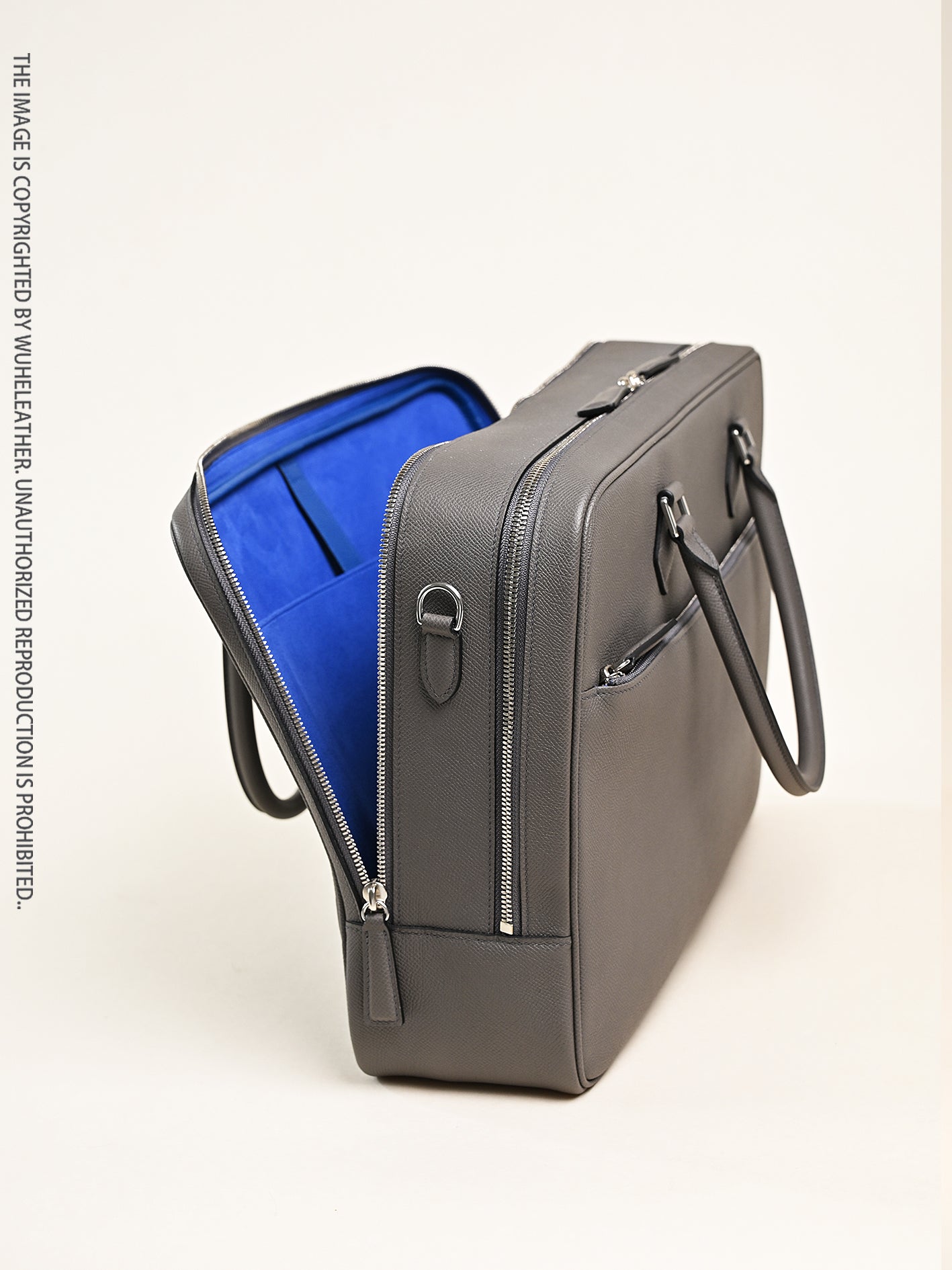 Double Zipper Briefcase