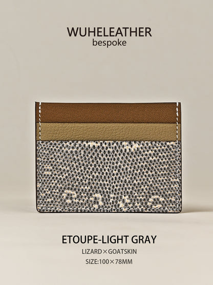 One-piece card holder