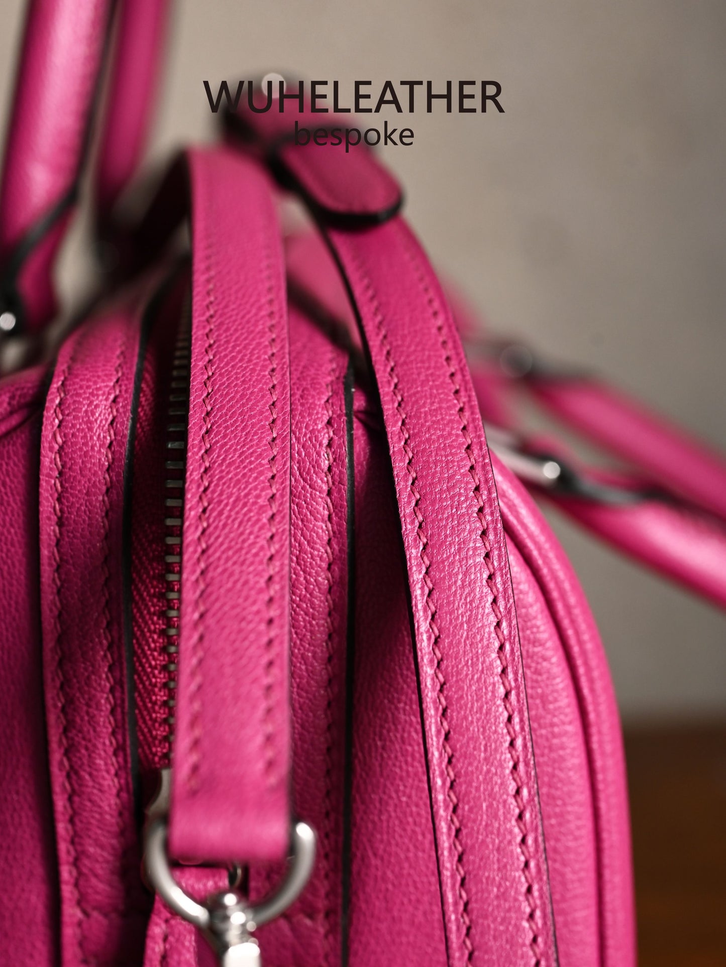 Minimalist Boston Bag ||GOATSKIN