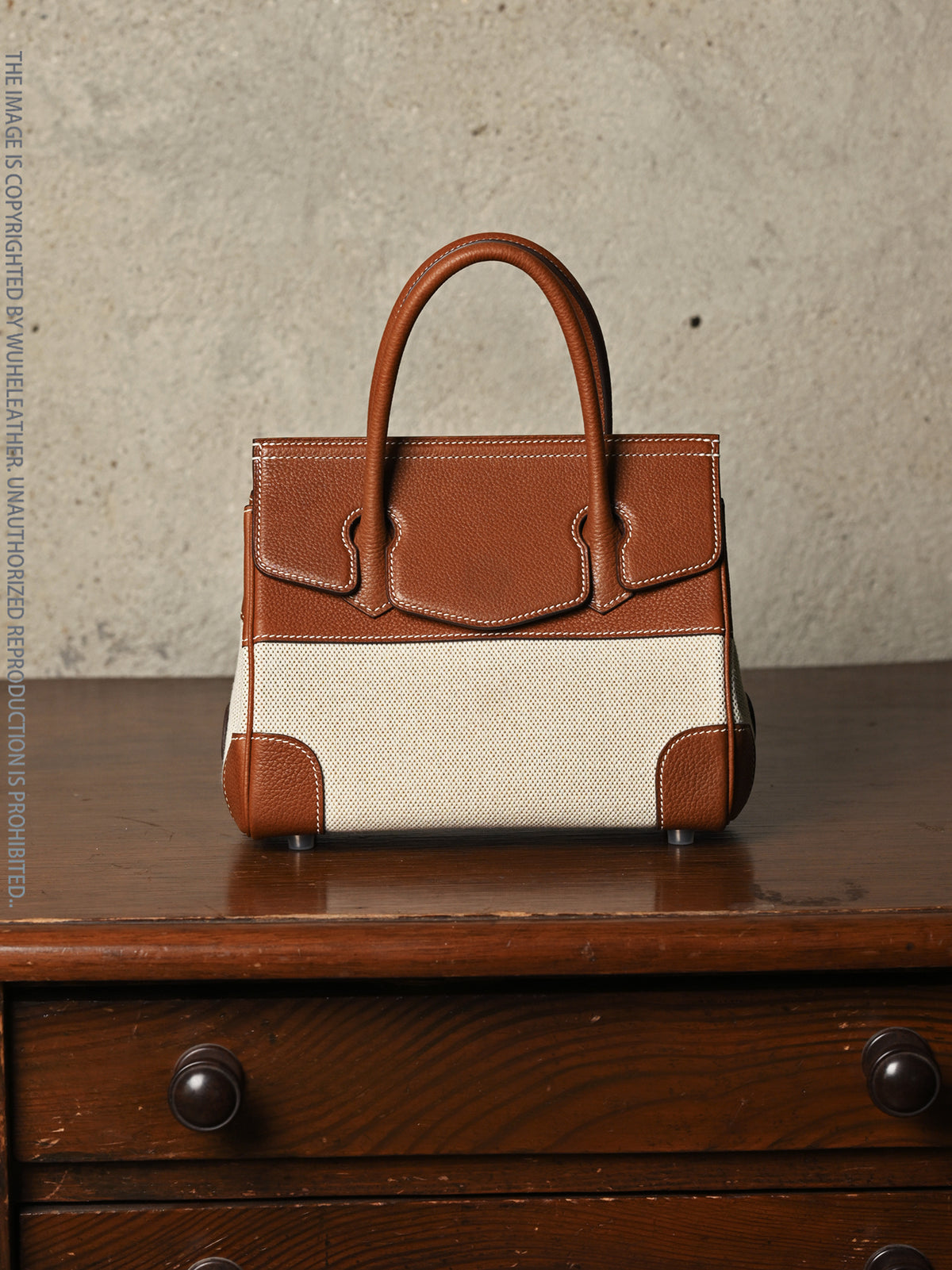 PATCH Handbag|| Barenia Faubourg Series