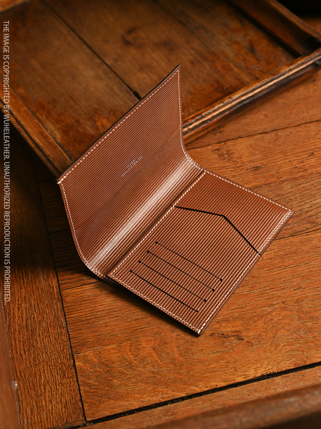 WUHE Journey Passport Case-Calfskin Collection