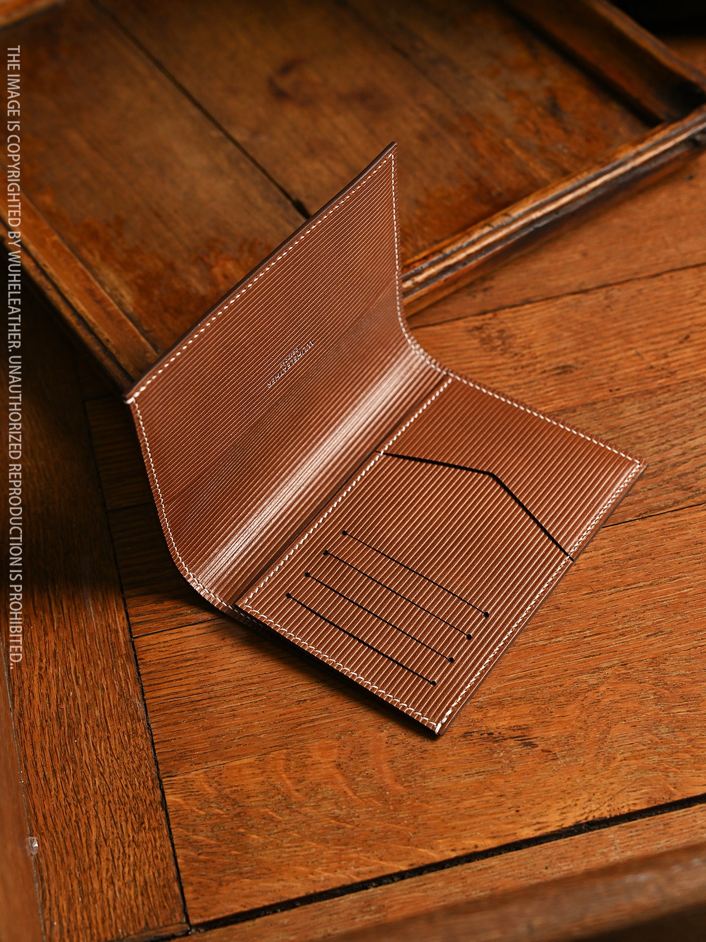 WUHE Journey Passport Case-Calfskin Collection