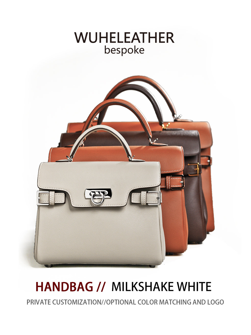 WUHE||Horseshoe Clasp Bag×calfskin