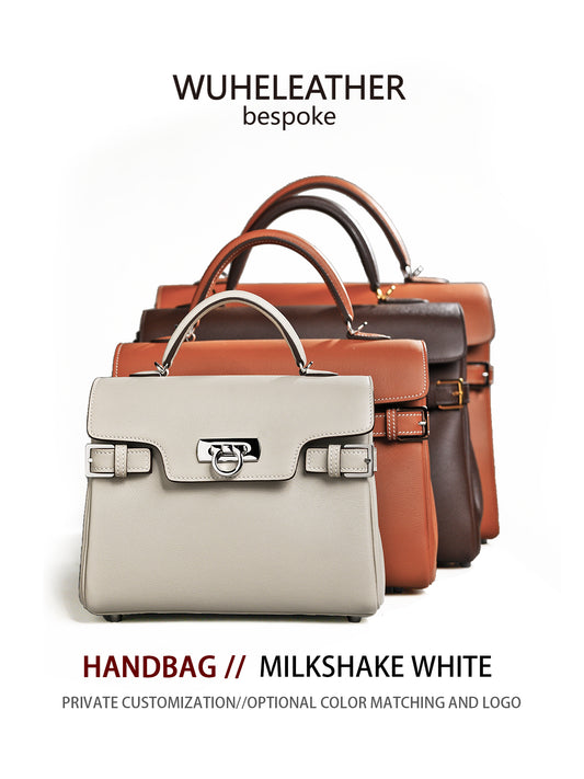 Horseshoe Clasp Bag(Espom/spanlish leather)