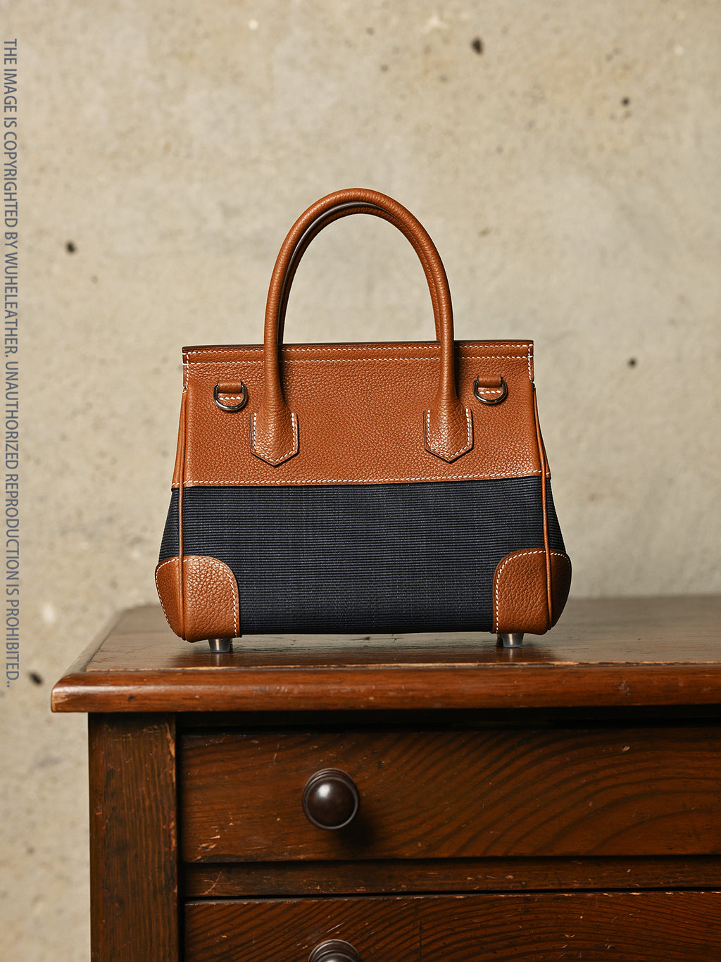PATCH Handbag|| Barenia Faubourg Series