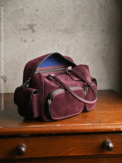 WUHE||POCKET BAG,Suede Calfskin