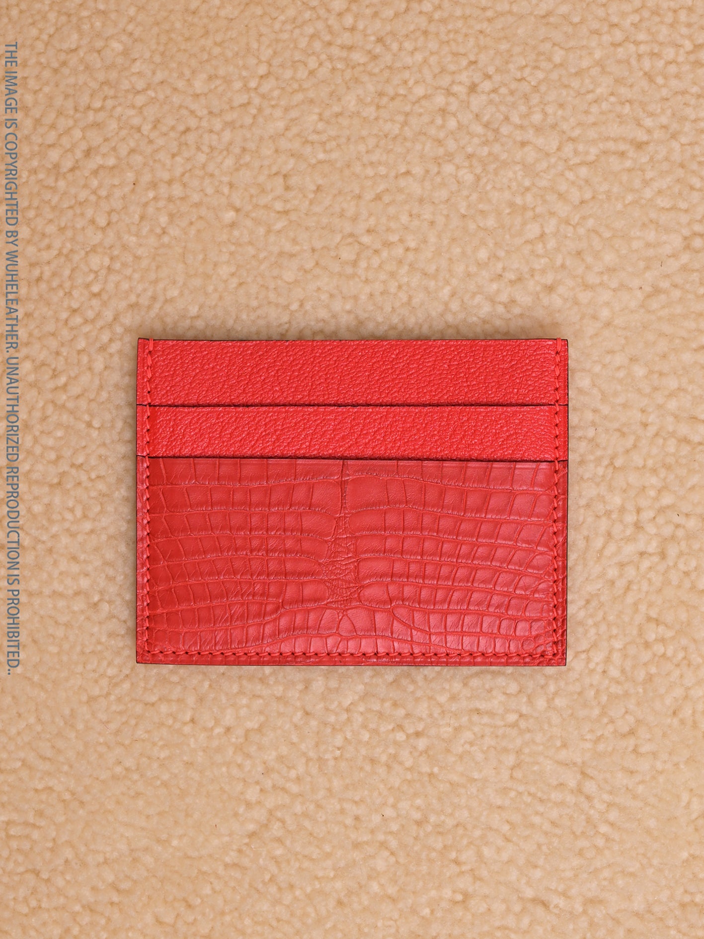 One-piece card holder