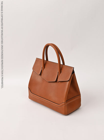 WUHE||Classic barenia handbag/M