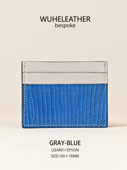 One-piece card holder