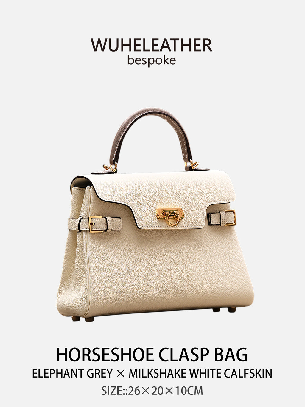 WUHE Horseshoe Clasp Bag in Calfskin