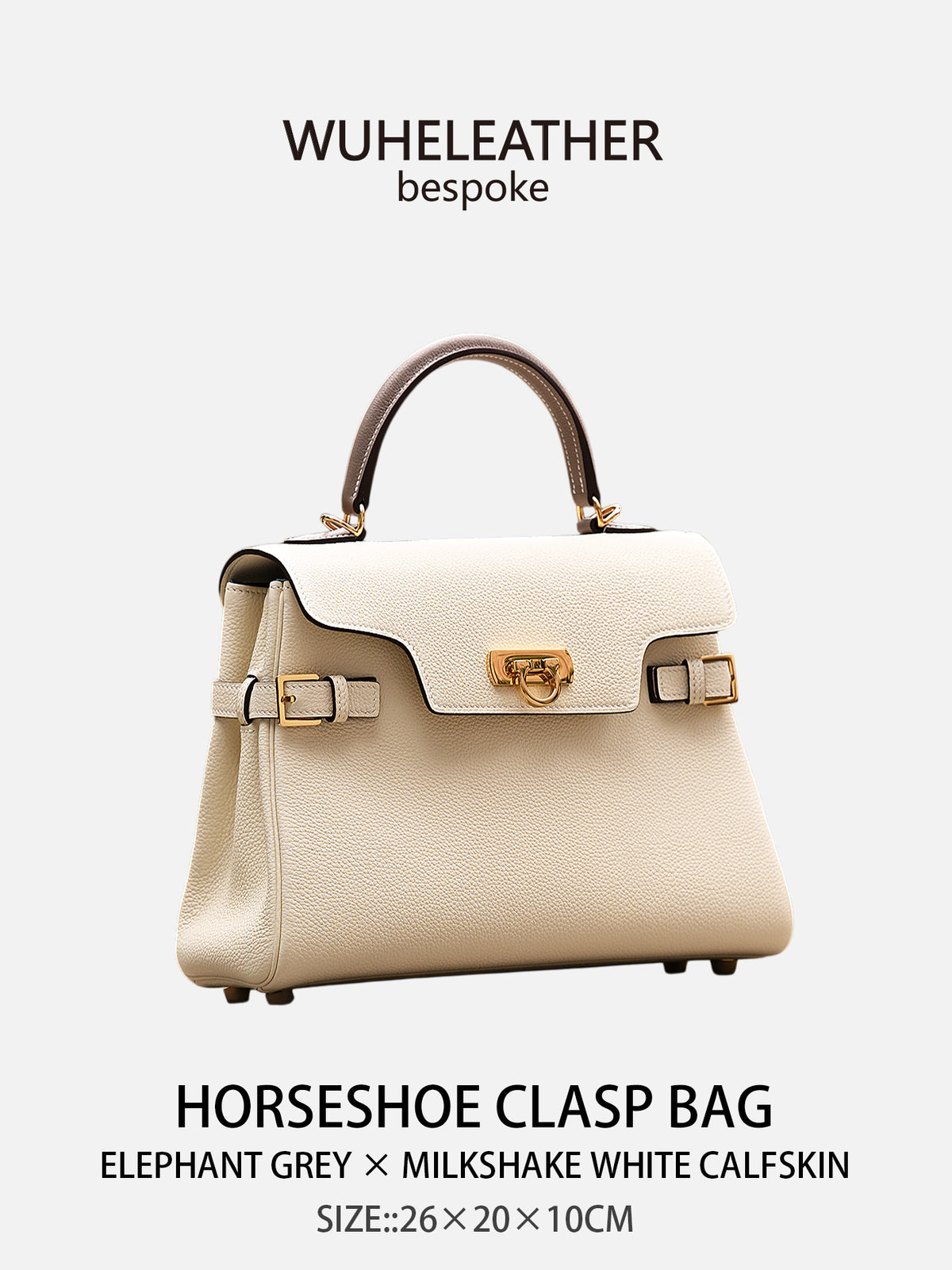 WUHE Horseshoe Clasp Bag in Calfskin