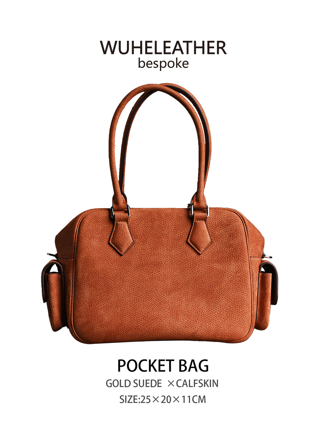 WUHE||POCKET BAG,Suede Calfskin