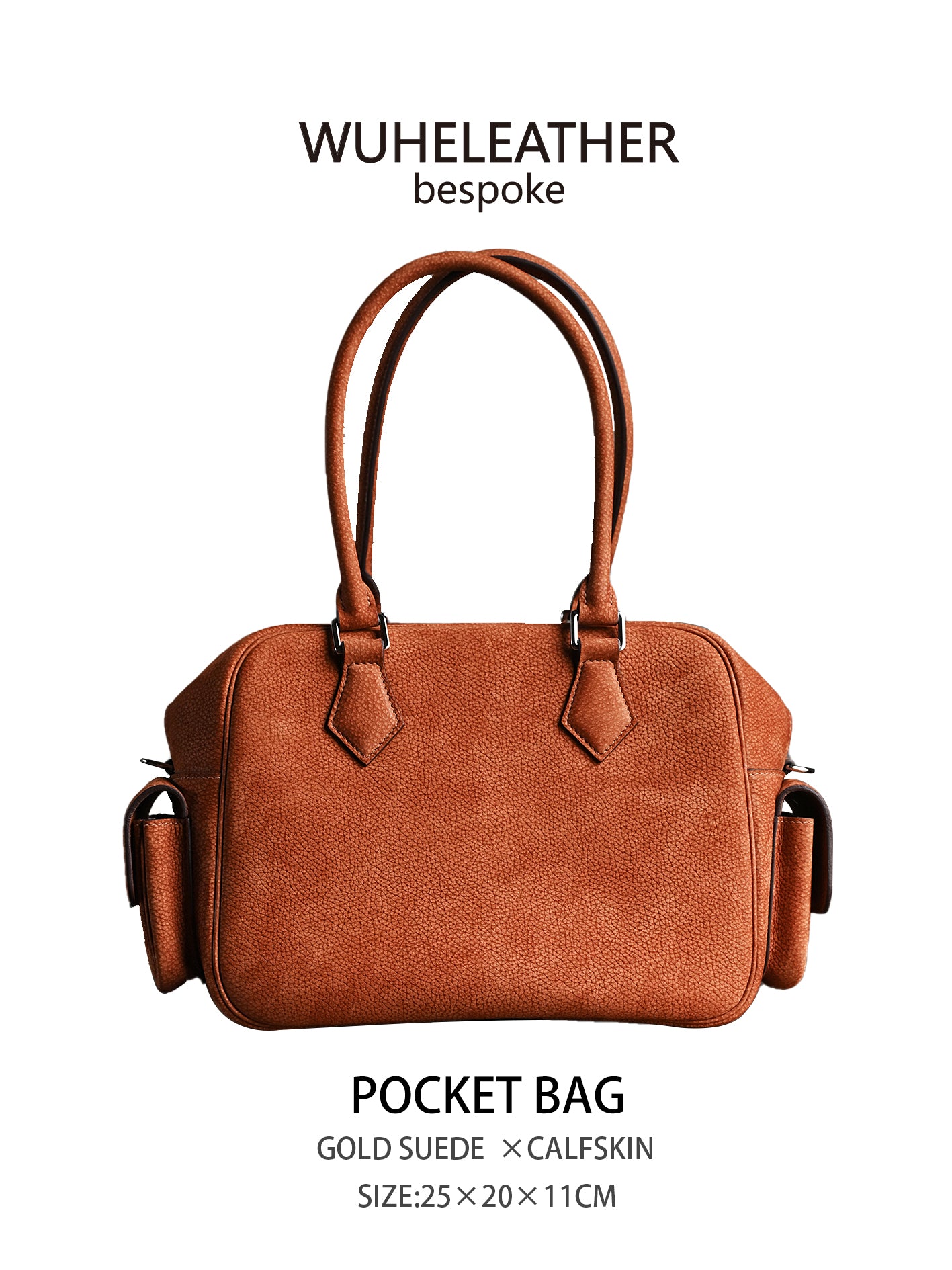 WUHE||POCKET BAG,Suede Calfskin
