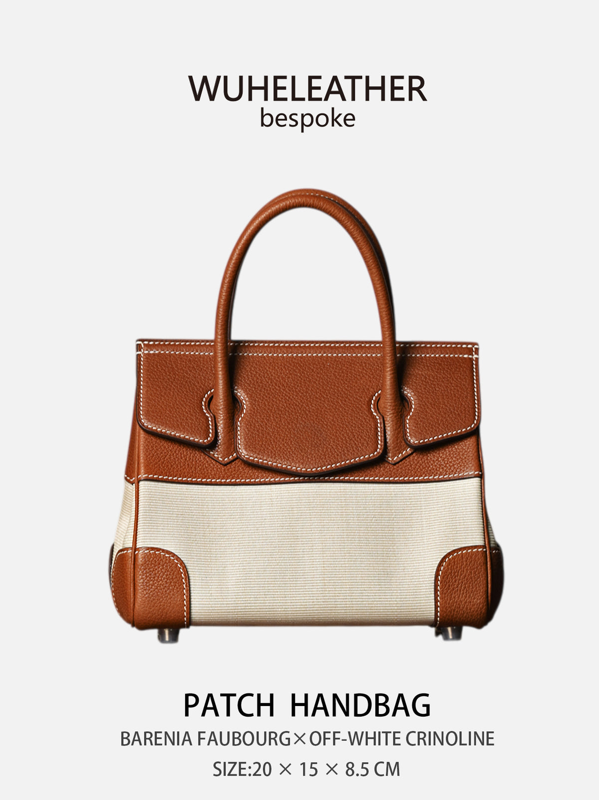 PATCH Handbag|| Barenia Faubourg Series